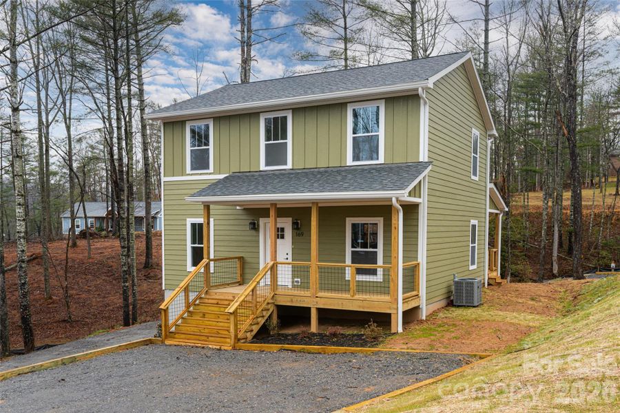 Exterior details and patio area of a home in , Fairview (Image 19).