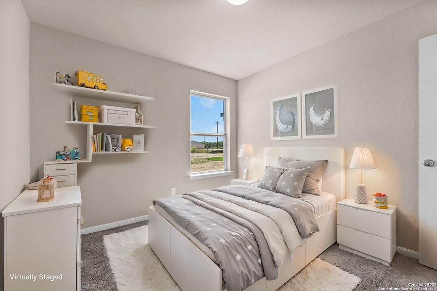 Furnished interior view inside a new home in Greenspoint Heights, Seguin (Image 7).