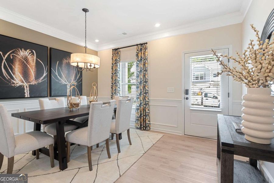 Furnished interior view inside a new home in Avalon, Perry (Image 30).