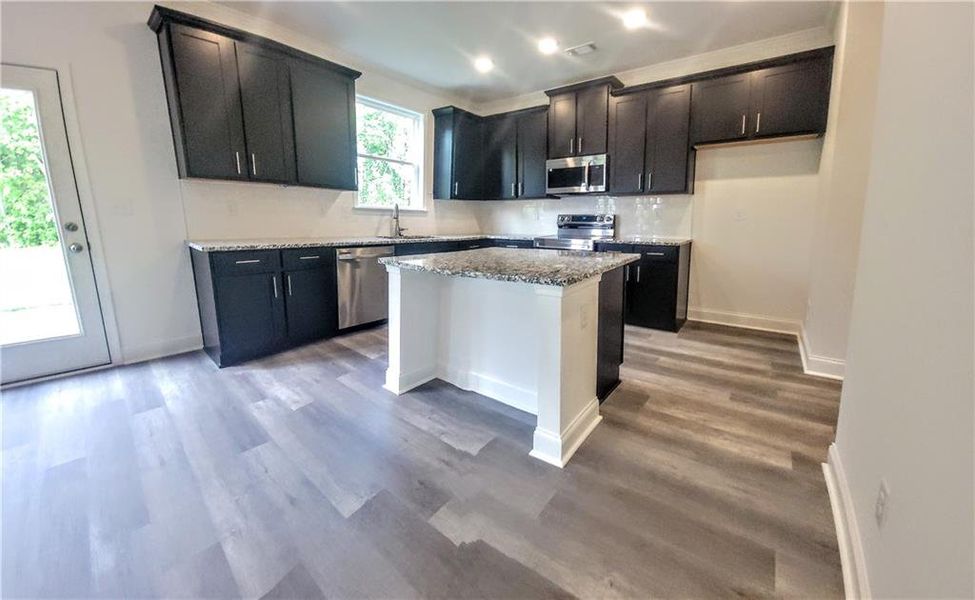 Furnished interior view inside a new home in Clark Farms, Flowery Branch (Image 6).
