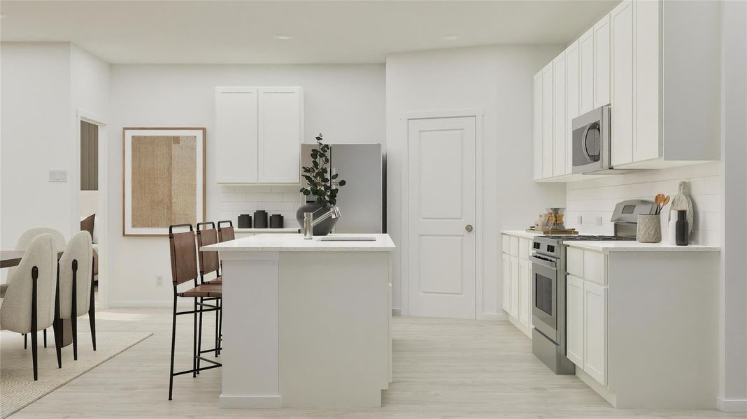 Furnished interior view inside a new home in The Grand Prairie, Hockley (Image 9).