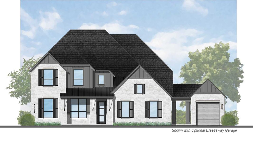 Representative rendering of the exterior for the Millbeck G Plan by Highland Homes (Image 2). Representative rendering of the exterior for the Millbeck G Plan by Highland Homes (Image 2).