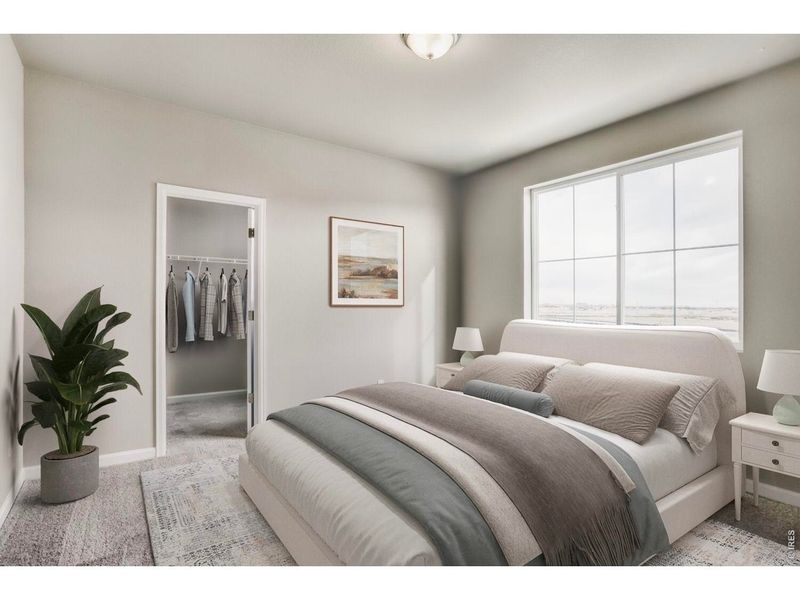 Furnished interior view inside a new home in Hidden Creek, Frederick (Image 12).