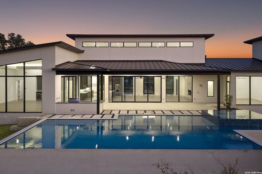 Exterior details and patio area of a home in , Boerne (Image 33).