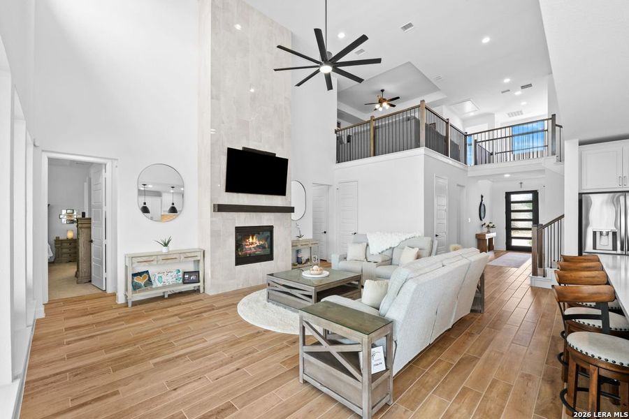 Furnished interior view inside a new home in Esperanza, Boerne (Image 29).