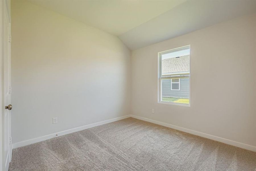 Spacious, unfurnished interior of a new home in Middlefield Village, Dallas (Image 28). Spacious, unfurnished interior of a new home in Middlefield Village, Dallas (Image 28).