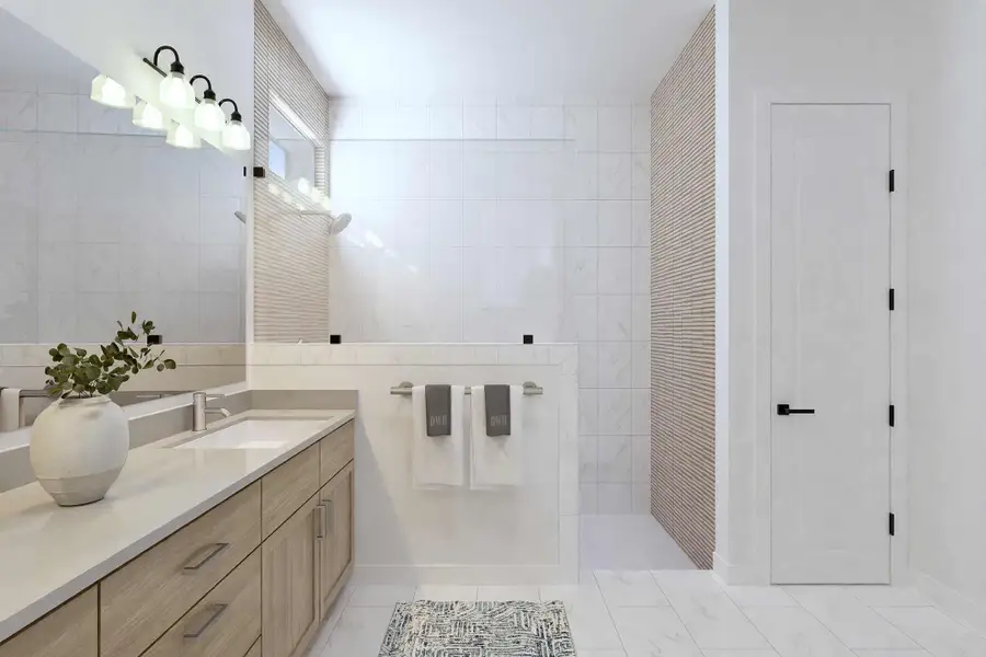 Representative furnished interior of a home built from the The Mccamey by David Weekley Homes in La Cima, San Marcos (Image 3).