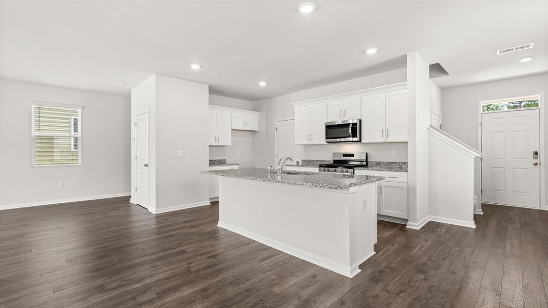Furnished interior view inside a new home in The Islands, Beech Island (Image 5).