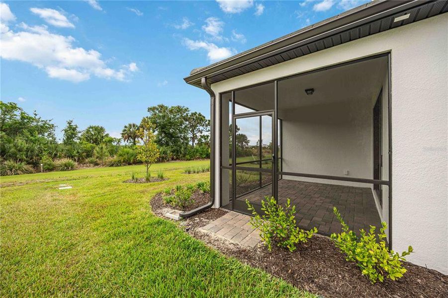 Exterior details and patio area of a home in , Nokomis (Image 23).