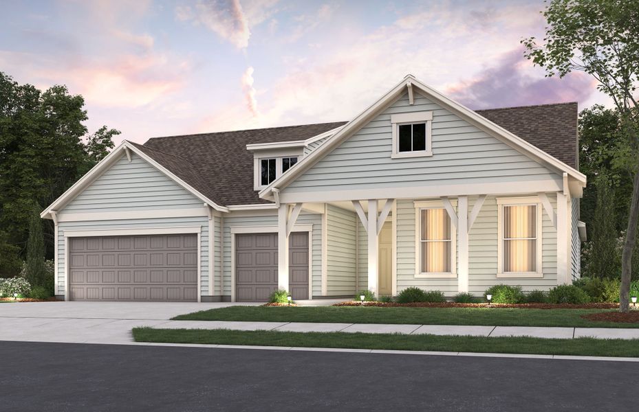 Representative exterior photo of a completed home built from the Renown by Pulte Homes in Solserra, Shallotte, NC (Image 2). Representative exterior photo of a completed home built from the Renown by Pulte Homes in Solserra, Shallotte, NC (Image 2).