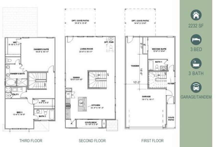 2D floor plan layout of this home in Skyview, Houston, TX (Image 1). 2D floor plan layout of this home in Skyview, Houston, TX (Image 1).