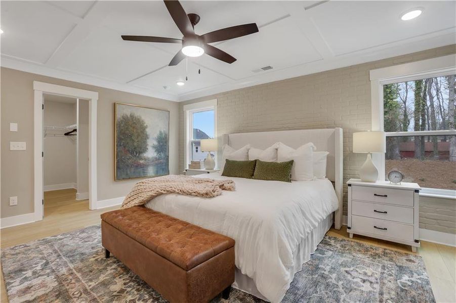 Furnished interior view inside a new home in , Cartersville (Image 57).