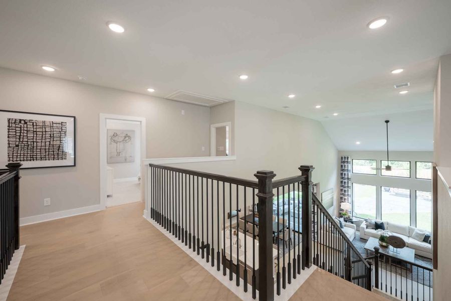 Representative unfurnished interior of a home built from the Barnhart by Tri Pointe Homes in Amethyst at Azalea Trails, Cypress (Image 25).