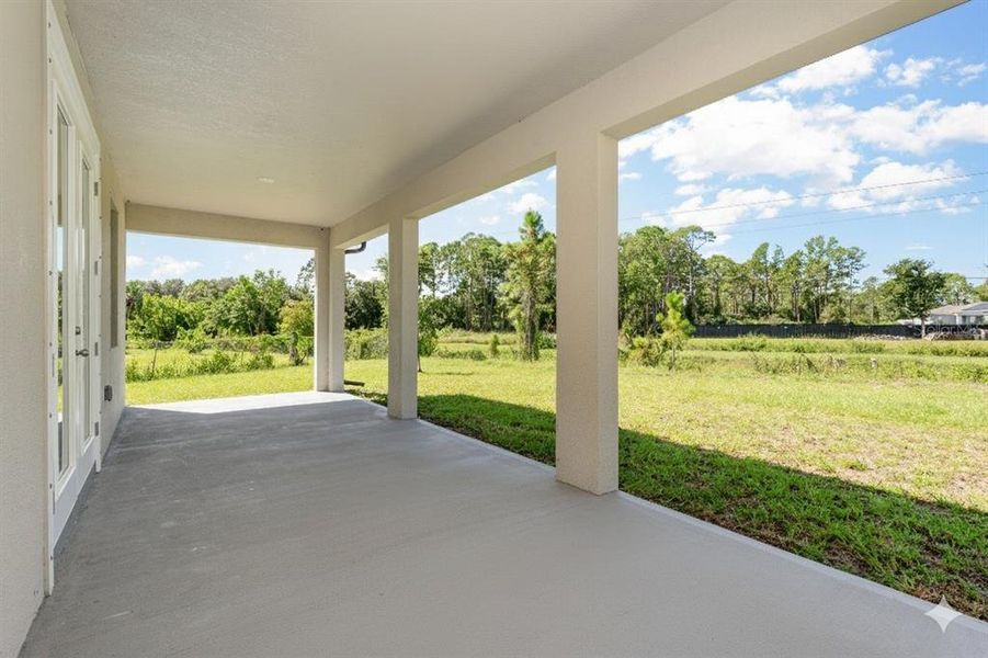 Exterior details and patio area of a home in , Palm Bay (Image 28). Exterior details and patio area of a home in , Palm Bay (Image 28).