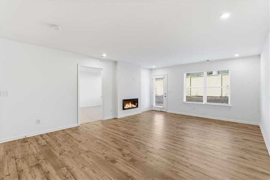 Spacious, unfurnished interior of a new home in Silver Leaf, Dawsonville (Image 28).