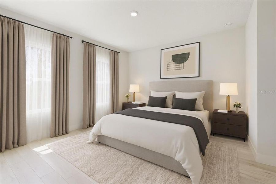 Furnished interior view inside a new home in , Ocala (Image 12).