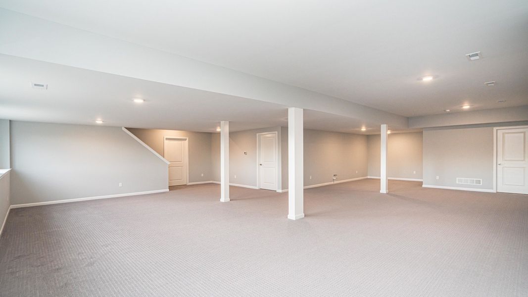 Representative unfurnished interior of a home built from the The Middleton by Norfolk Homes in Coronado Estates, Jackson (Image 60). Representative unfurnished interior of a home built from the The Middleton by Norfolk Homes in Coronado Estates, Jackson (Image 60).