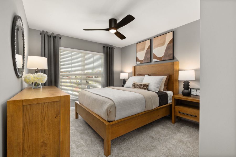 Furnished interior view inside a new home in Flemingfield, Greensboro (Image 3).