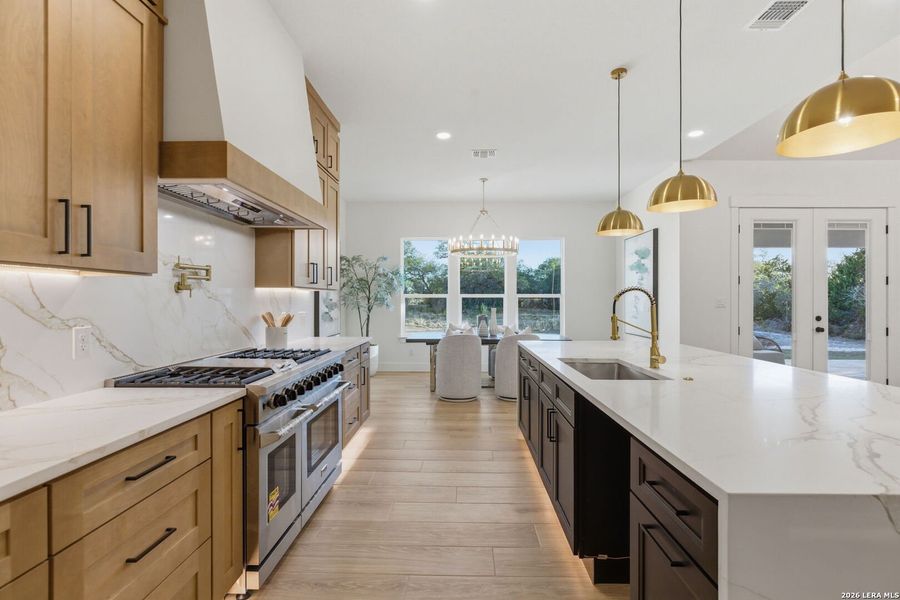Furnished interior view inside a new home in , Bulverde (Image 14).