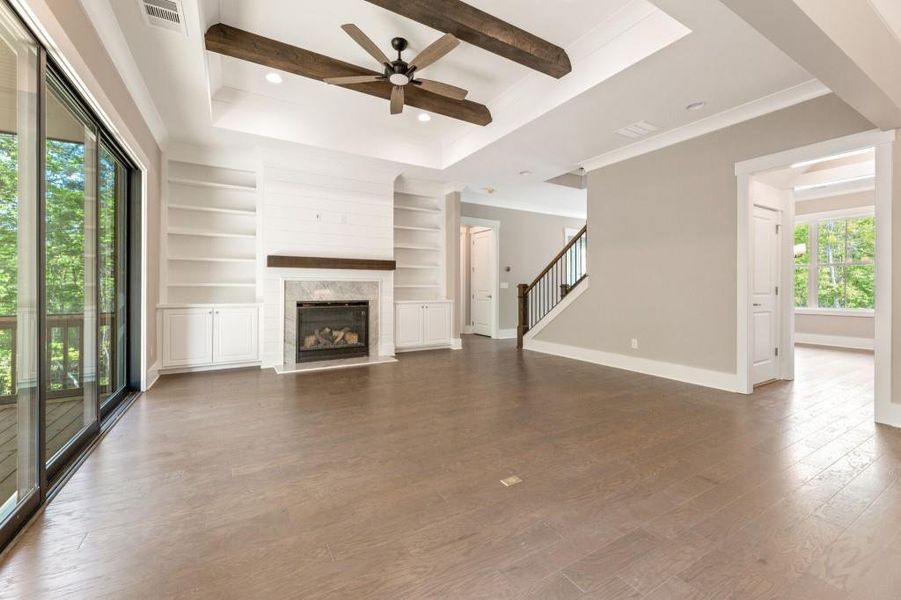 Spacious, unfurnished interior of a new home in Arden on Lanier, Cumming (Image 26). Spacious, unfurnished interior of a new home in Arden on Lanier, Cumming (Image 26).