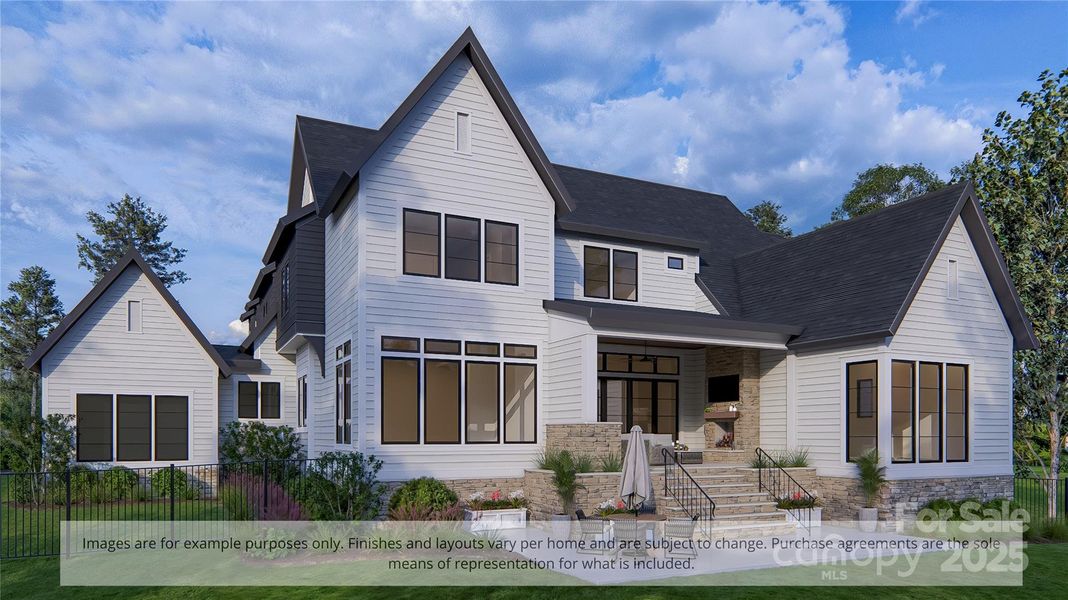 Back of home rendering