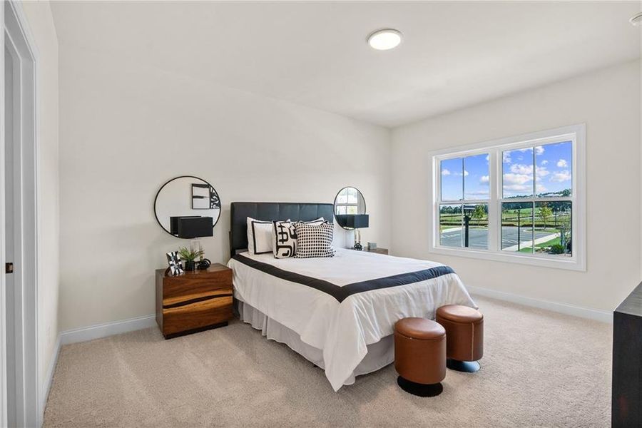 Furnished interior view inside a new home in Promenade at Sawnee Village, Cumming (Image 34).