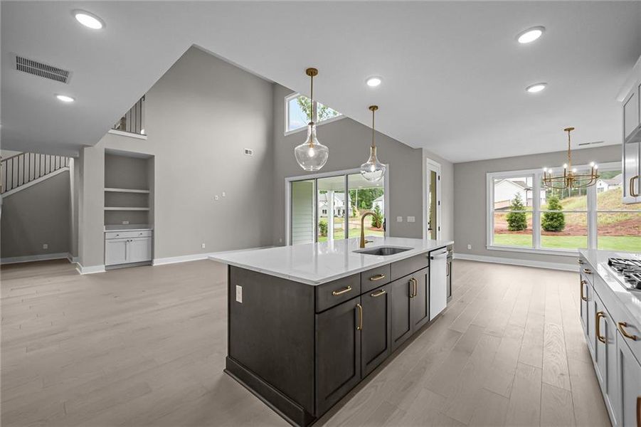 Furnished interior view inside a new home in Ellis, Marietta (Image 8).