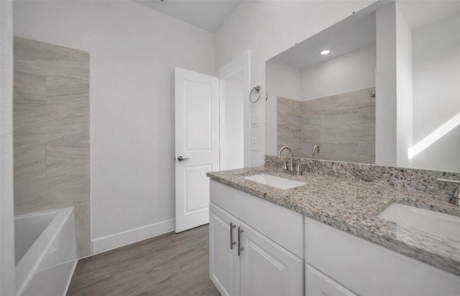 Furnished interior view inside a new home in , Crandall (Image 8).