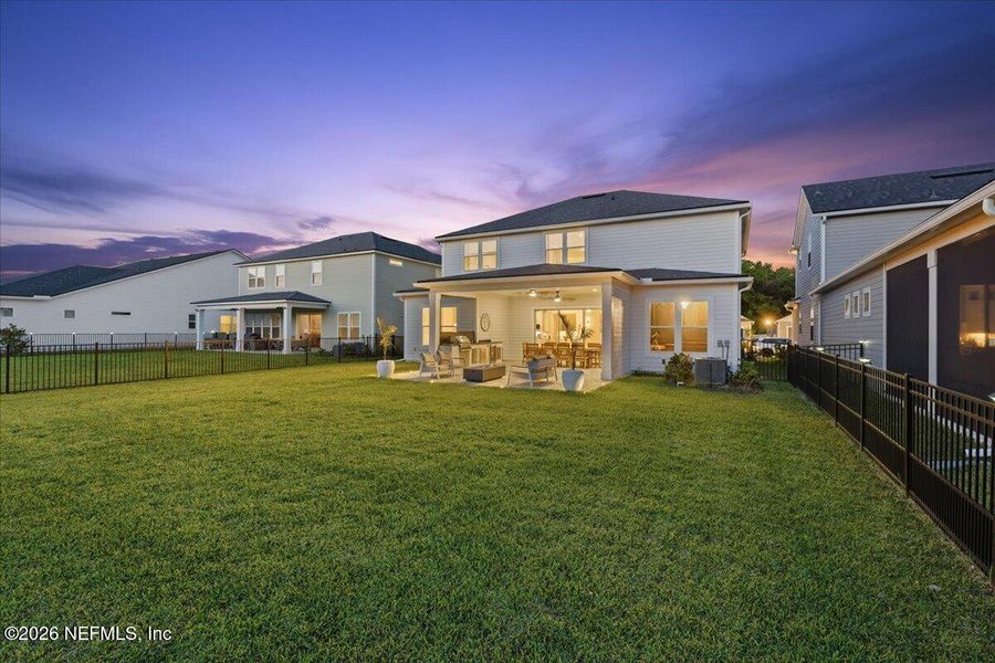 Exterior details and patio area of a home in , St. Johns (Image 32).