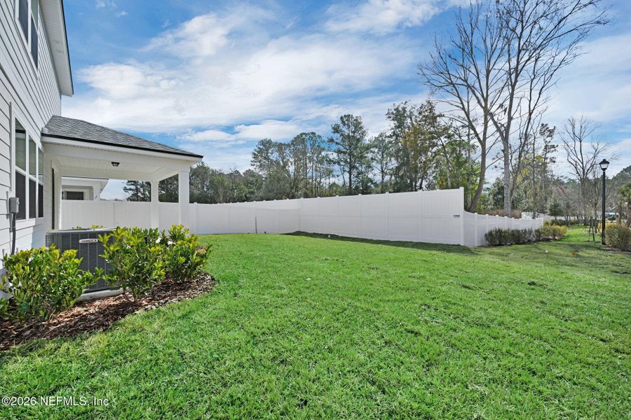 Exterior details and patio area of a home in Murray Farms, Middleburg (Image 29).