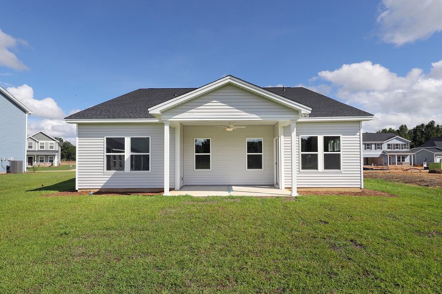 Exterior details and patio area of a home in Garden Grove, Conway (Image 20).