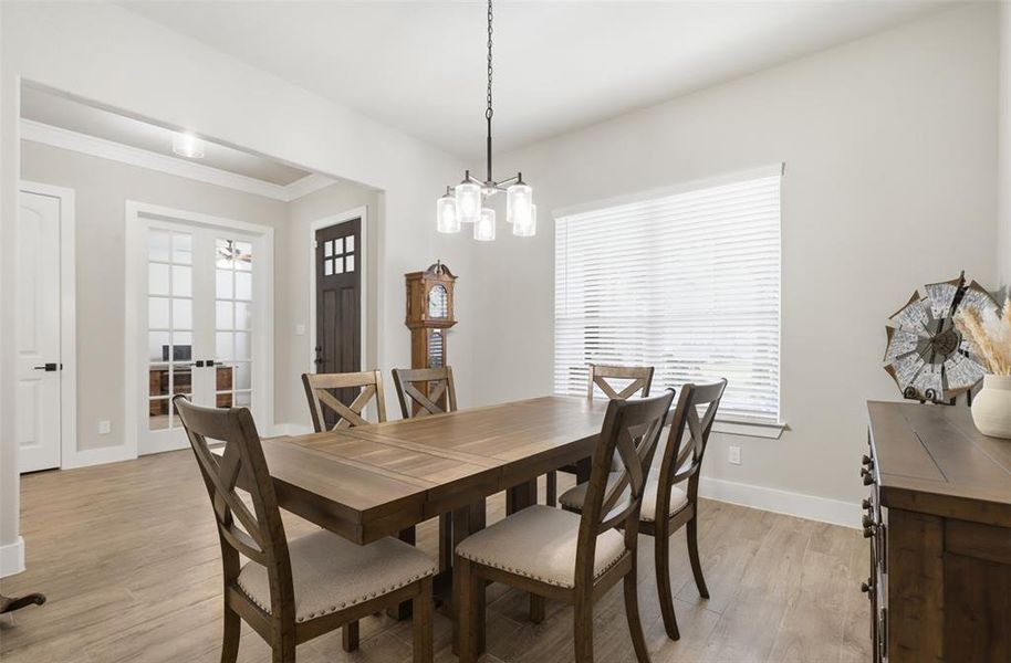 Furnished interior view inside a new home in Crystal Springs Estates, Alvarado (Image 10). Furnished interior view inside a new home in Crystal Springs Estates, Alvarado (Image 10).