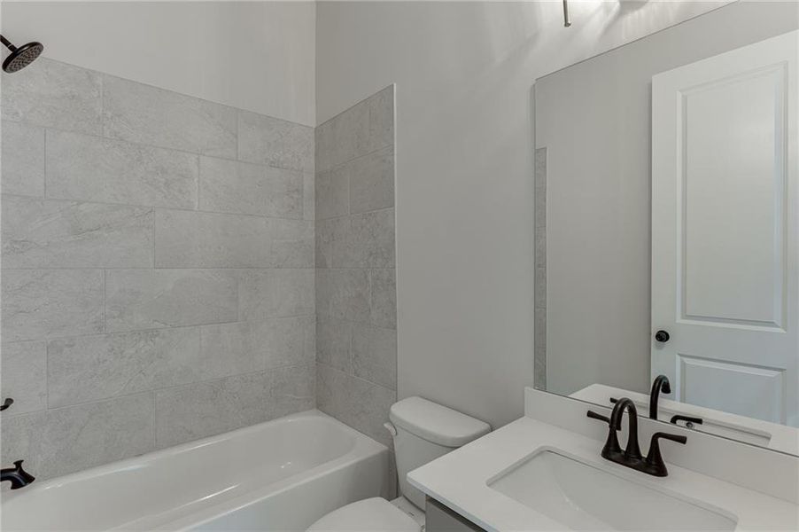 Furnished interior view inside a new home in , Cumming (Image 11).