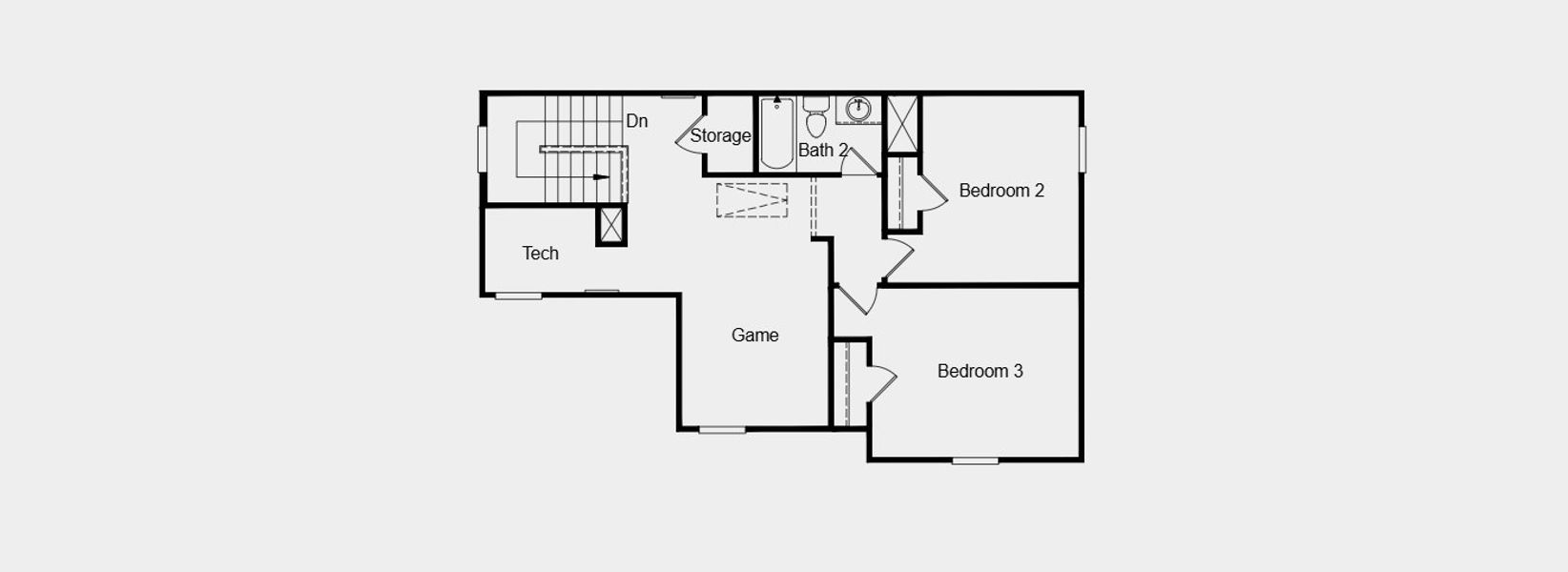 2D floor plan layout of this home in River Ridge, Crandall, TX (Image 3). 2D floor plan layout of this home in River Ridge, Crandall, TX (Image 3).