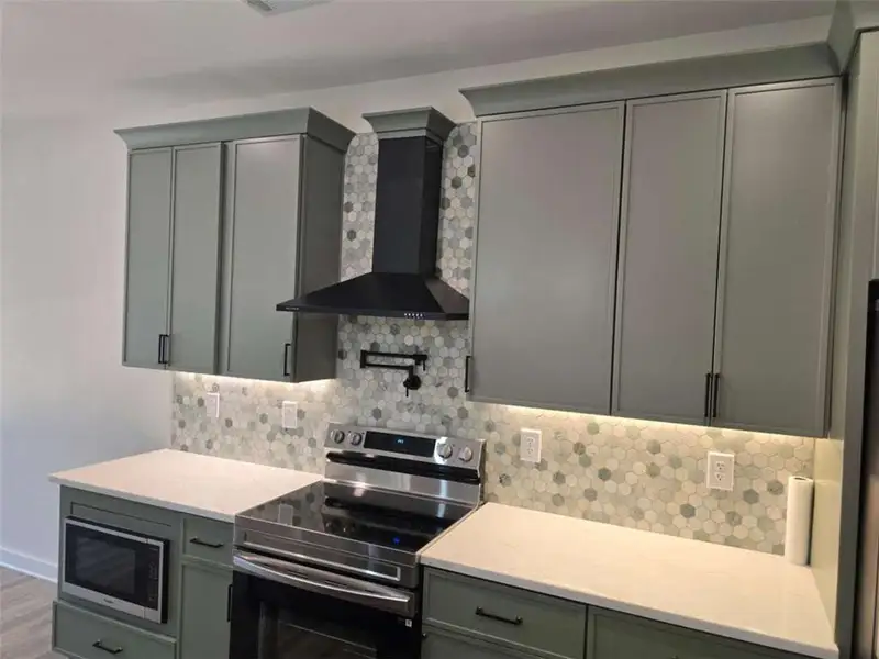 Furnished interior view inside a new home in , Covington (Image 9).