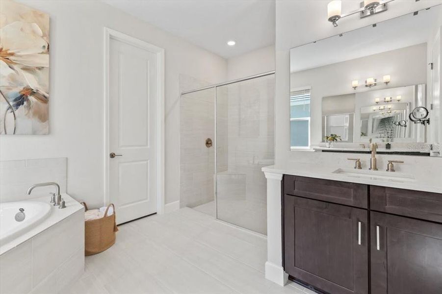 Furnished interior view inside a new home in Windchase at Halifax Plantation, Ormond Beach (Image 18). Furnished interior view inside a new home in Windchase at Halifax Plantation, Ormond Beach (Image 18).