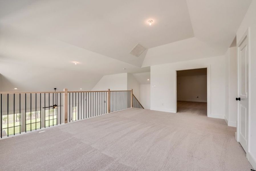 Representative unfurnished interior of a home built from the Heath - 4452 TP by Shaddock Homes in Tavolo Park, Fort Worth (Image 28).