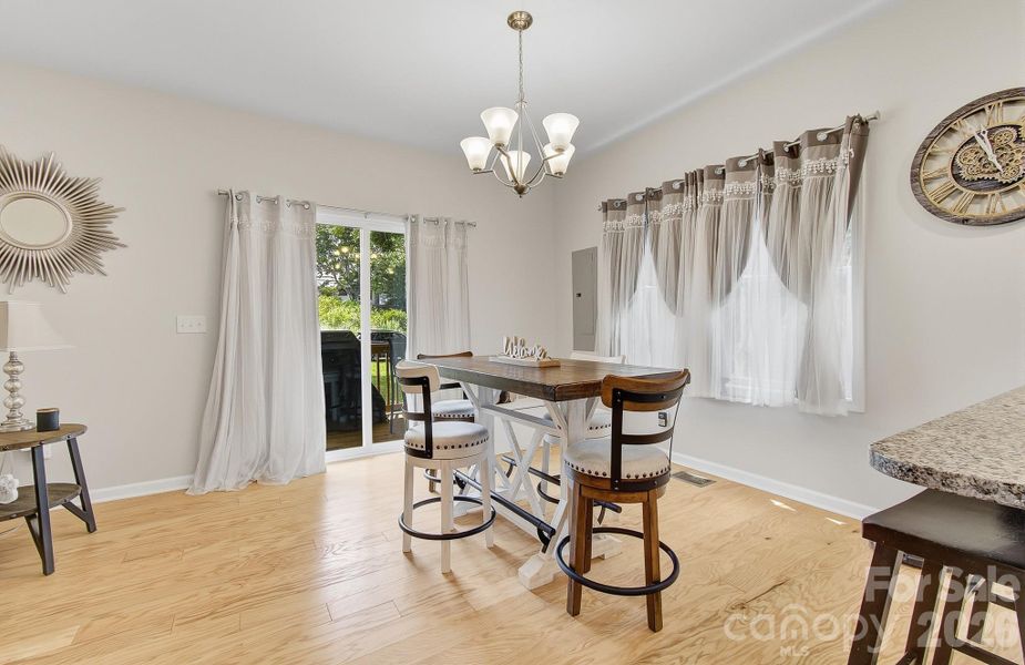 Furnished interior view inside a new home in , Canton (Image 35).