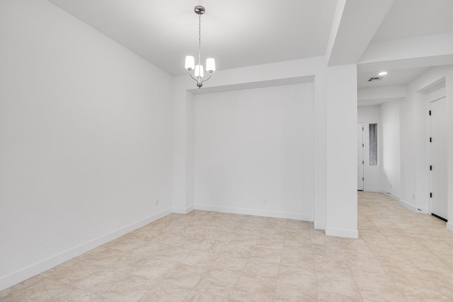 Representative unfurnished interior of a home built from the Bradshaw by Taylor Morrison in Allen Ranches Expedition Collection, Litchfield Park (Image 16). Representative unfurnished interior of a home built from the Bradshaw by Taylor Morrison in Allen Ranches Expedition Collection, Litchfield Park (Image 16).