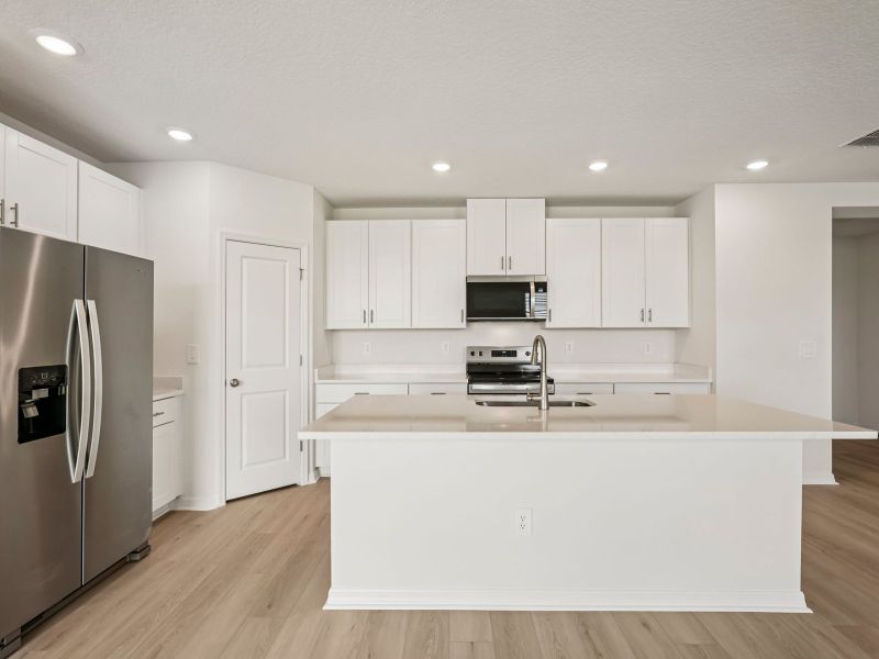 Furnished interior view inside a new home in Magnolia Bay - Classic Series, Nokomis (Image 4).