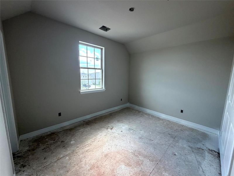 Actual progress of your home.