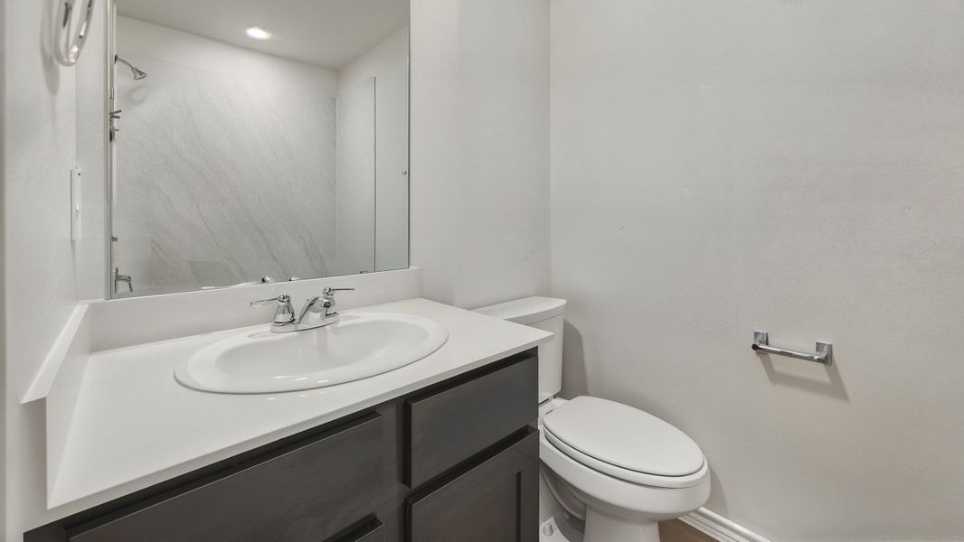 Furnished interior view inside a new home in Frontier Pointe, Princeton (Image 4). Furnished interior view inside a new home in Frontier Pointe, Princeton (Image 4).