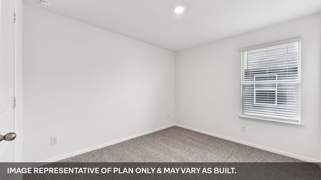 Representative unfurnished interior of a home built from the The Glendale by D.R. Horton in Southgrove, Kyle (Image 27).