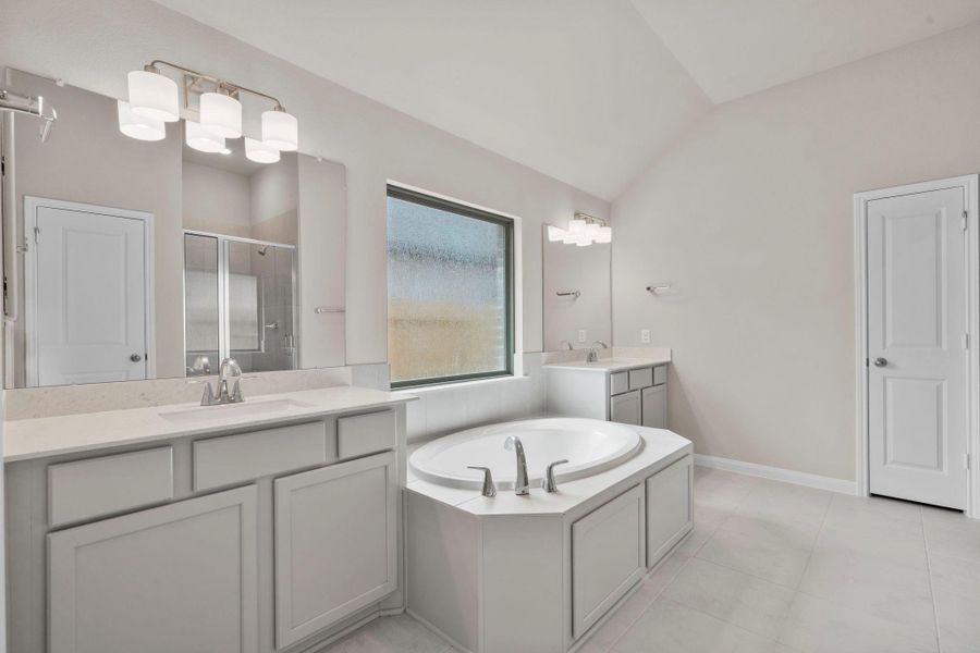 Furnished interior view inside a new home in Wildtree, Magnolia (Image 9).