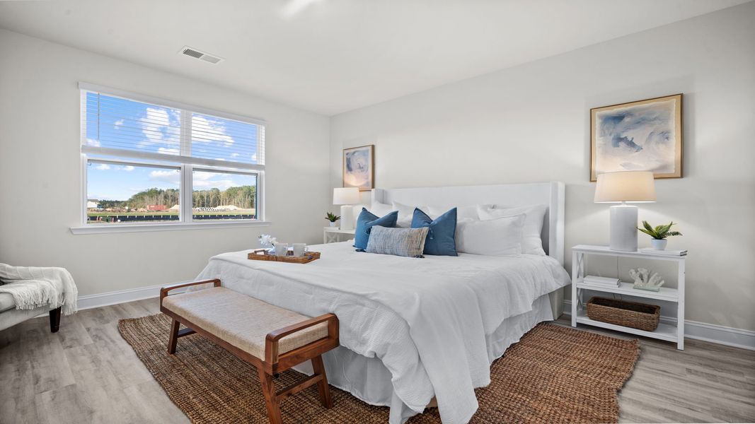 Furnished interior view inside a new home in The Retreat at East Argent, Ridgeland (Image 7). Furnished interior view inside a new home in The Retreat at East Argent, Ridgeland (Image 7).