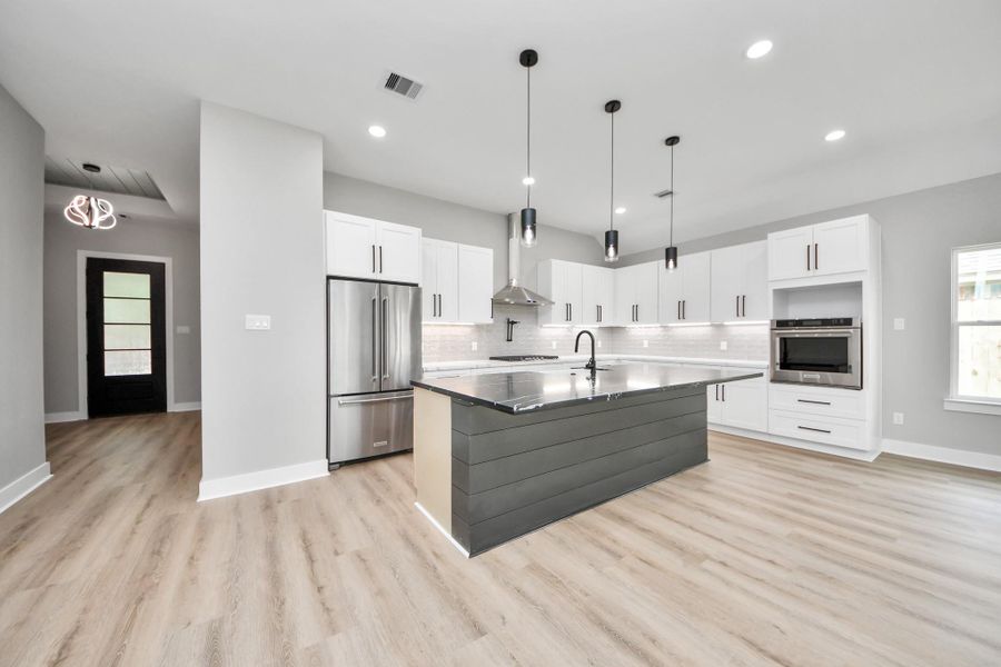 Furnished interior view inside a new home in , Pasadena (Image 13).