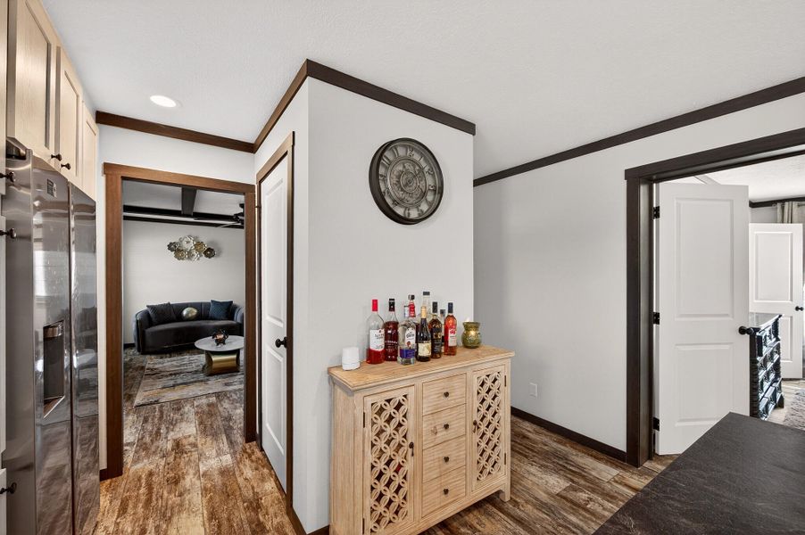 Furnished interior view inside a new home in , Walterboro (Image 12).