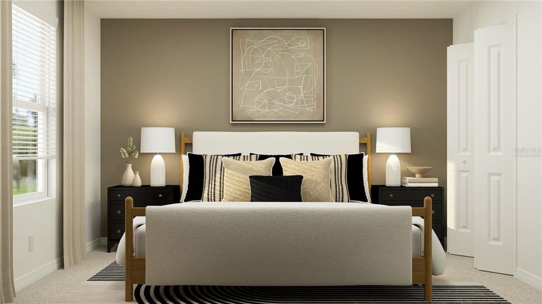 Furnished interior view inside a new home in Villa Mar, Winter Haven (Image 12).