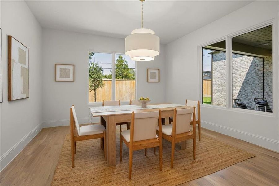 Furnished interior view inside a new home in , Dallas (Image 32). Furnished interior view inside a new home in , Dallas (Image 32).