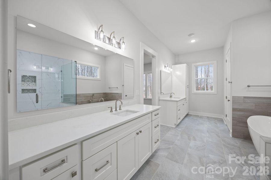Furnished interior view inside a new home in , Statesville (Image 6).